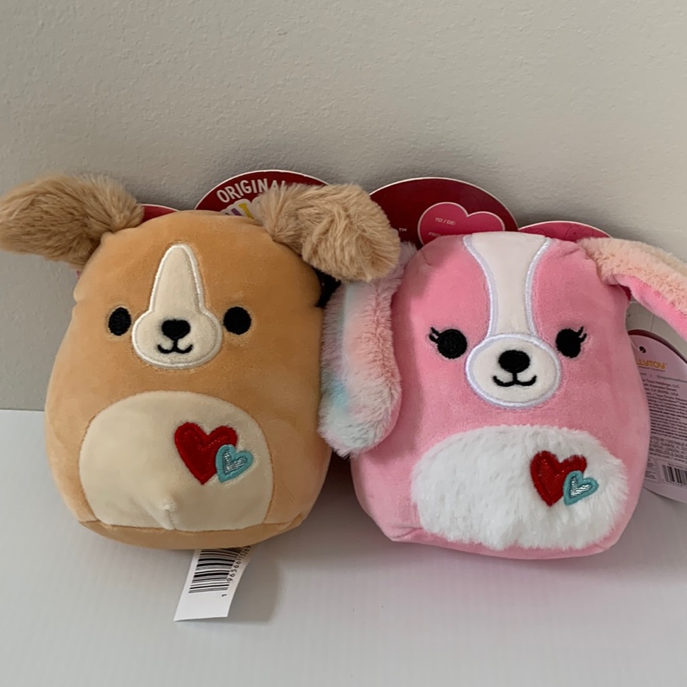 Squishmallows, Beemie and Stevon 5” NEW